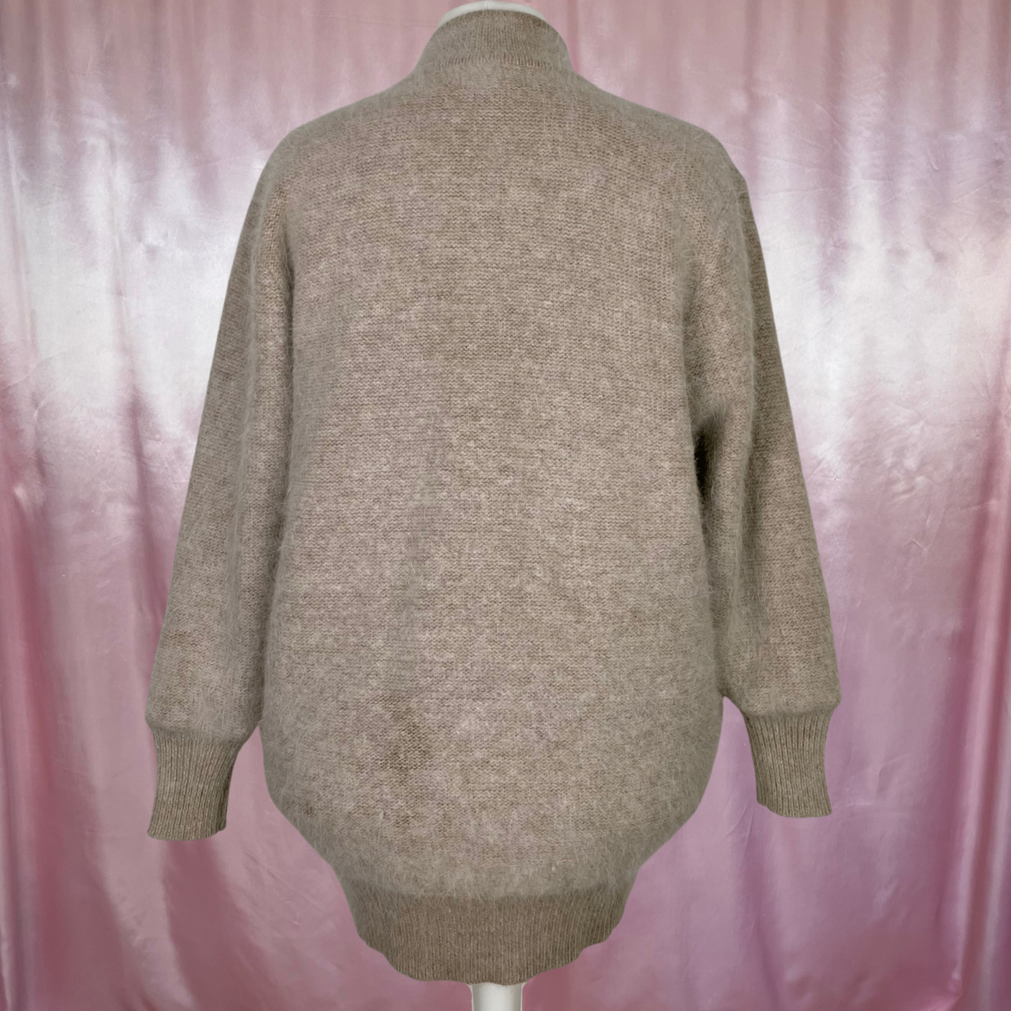 1990s Blush embroidered coatigan, by Cindrela, size 16