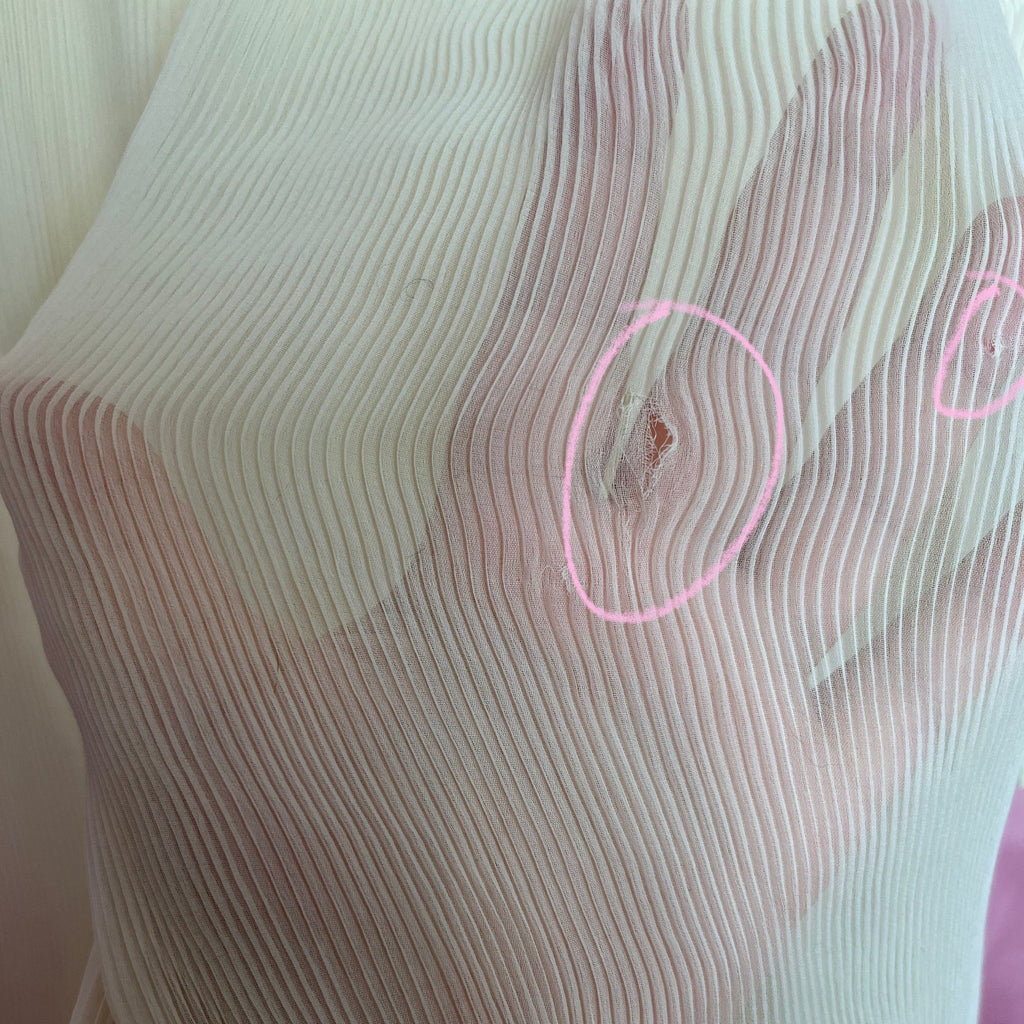 1970s Cream boho wedding dress, ILGWU, size 6