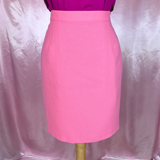 1990s Pink mini skirt, by St Michael, size 8