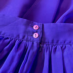 1980s Purple prom skirt, by Richards, size 8