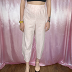 1980s ditsy print trousers, by Topshop, size 12