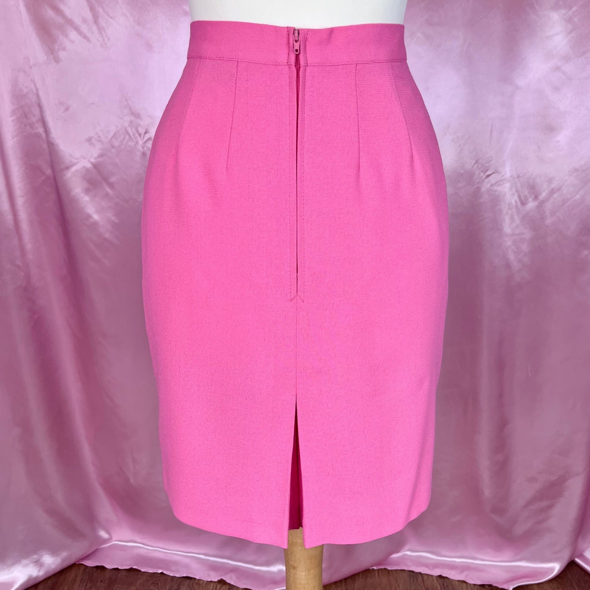 1990s Pink mini skirt, by St Michael, size 8