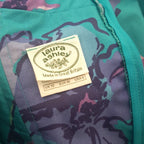 1980s floral strapless dress, by Laura Ashley, size 4