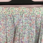 1980s ditsy print midi skirt, by Richards, size 6